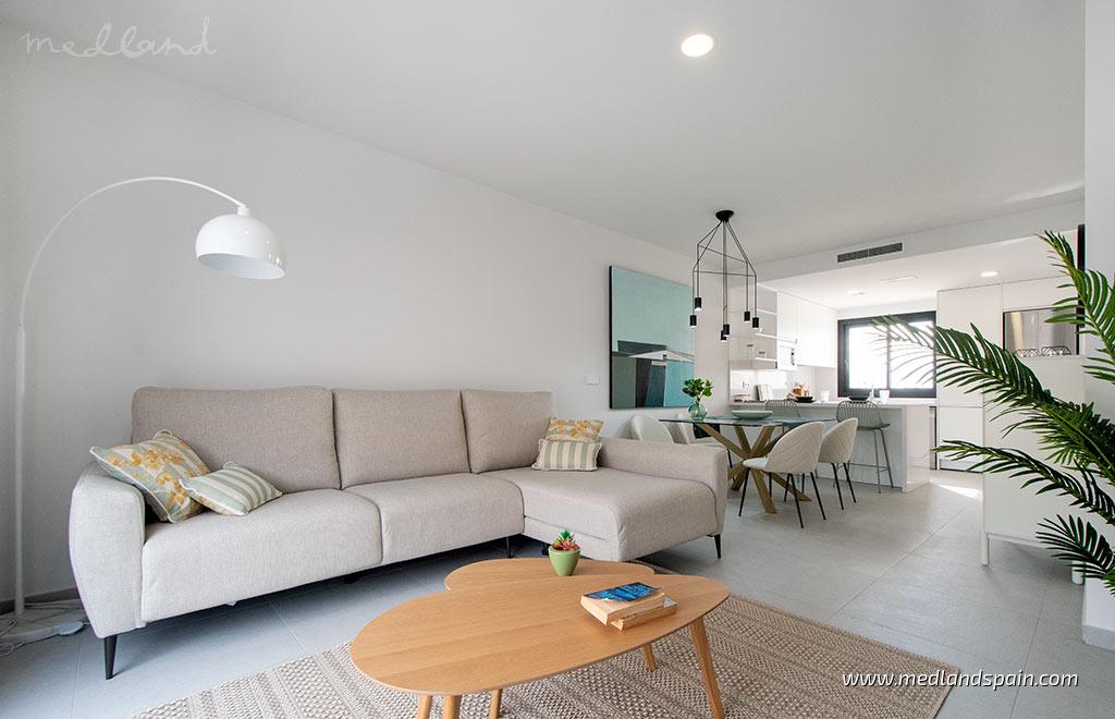 Beachfront apartment on the ground floor with 1 bedroom in San Pedro del Pinatar