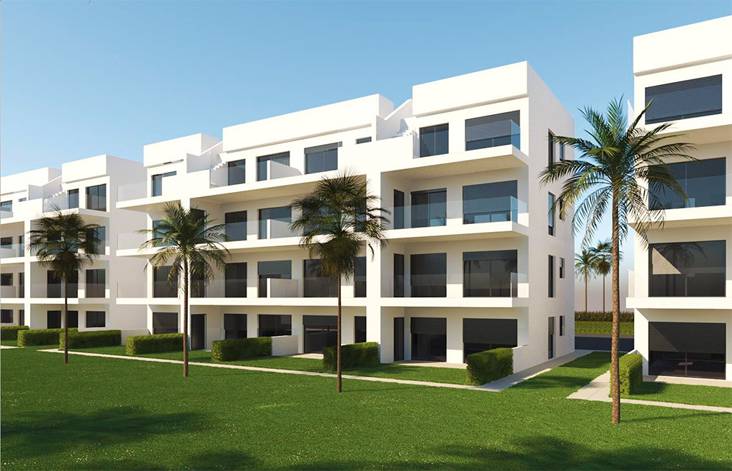 Apartment with front line golf views in Codando de Alhama Golf, Murcia