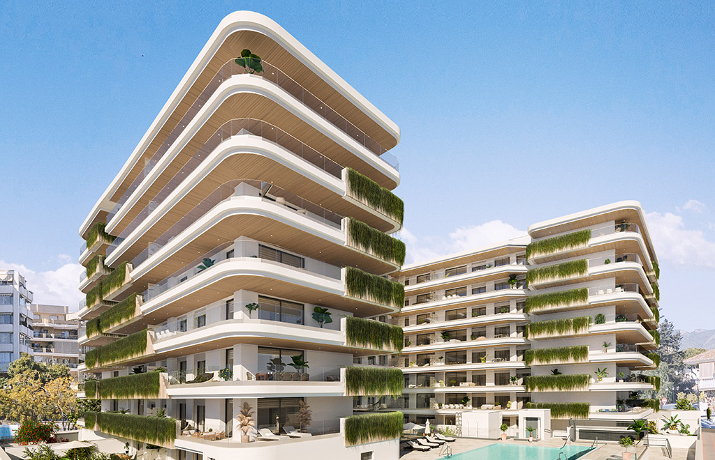 Apartments with 3 bedrooms 100m from the beach in Fuengirola