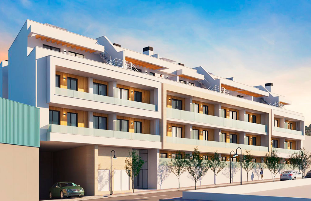Modernos apartamentos en residencial privado en Fuengirola