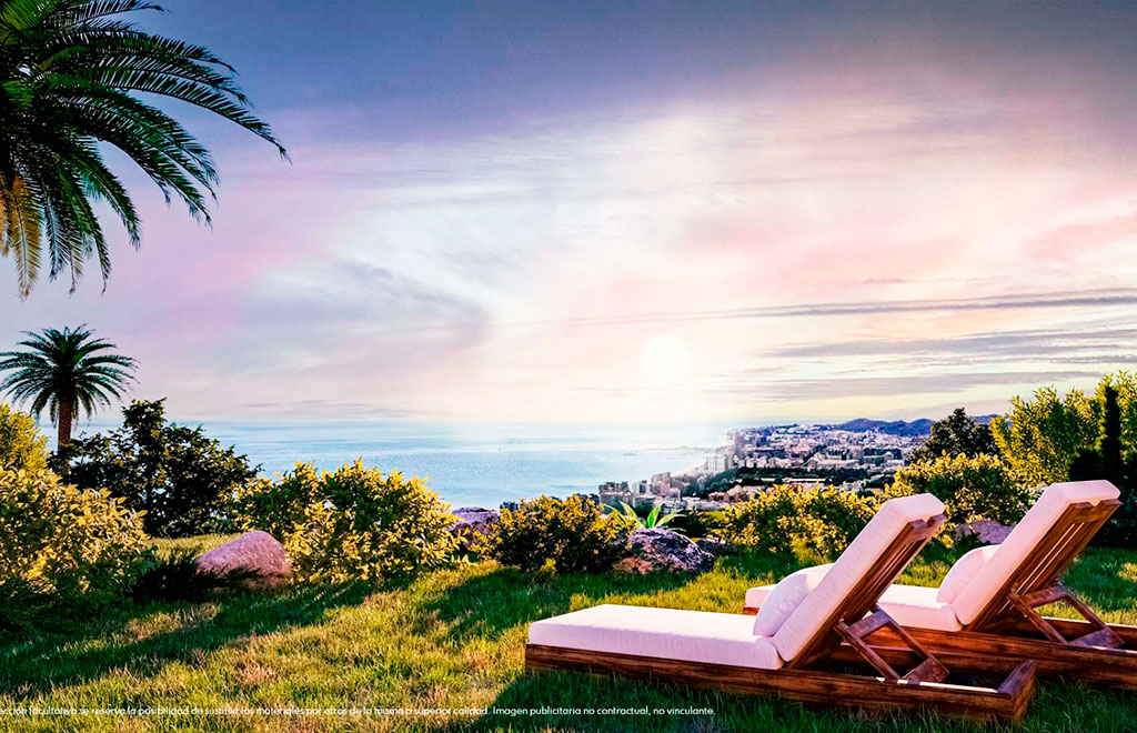 Apartments with 3 bedrooms and private garden near Fuengirola