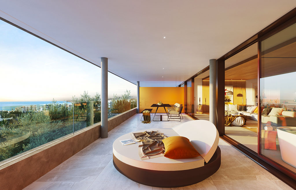 Exclusivos apartamentos con vista al mar en Fuengirola