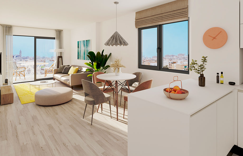 Apartment with 1 bedroom in the centre of Malaga