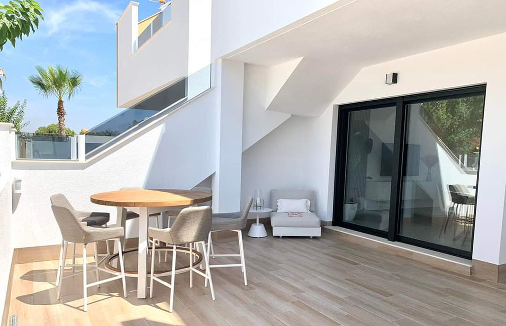 Apartamentos en planta baja de 3 dormitorios en Pilar de la Horadada