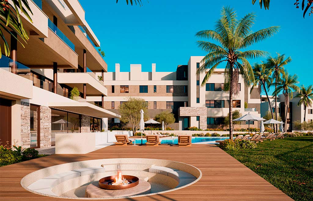 Apartamento de 3 dormitorios cerca de campos de golf en Mijas Costa