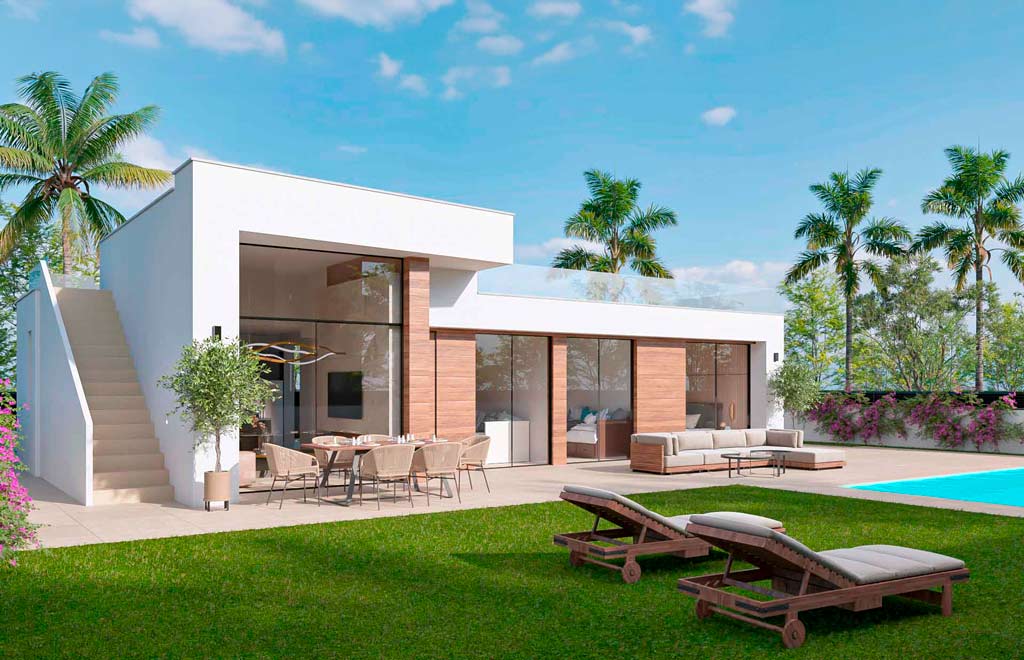 Villa with 3 bedrooms, solarium and private pool in Condado de Alhama Golf, Murcia
