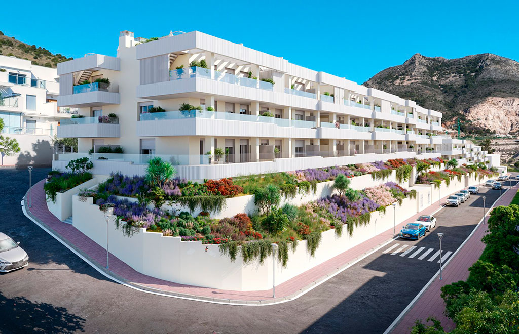 Apartamentos en planta baja en residencial privado en Benalmádena