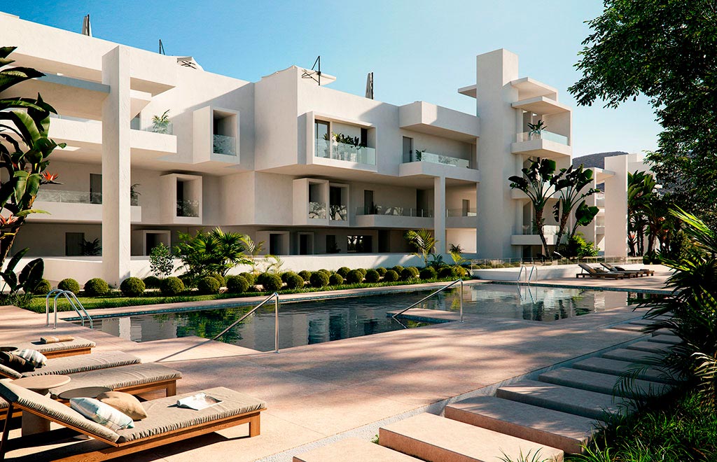 Apartment with 4 bedrooms and large terrace in Casares