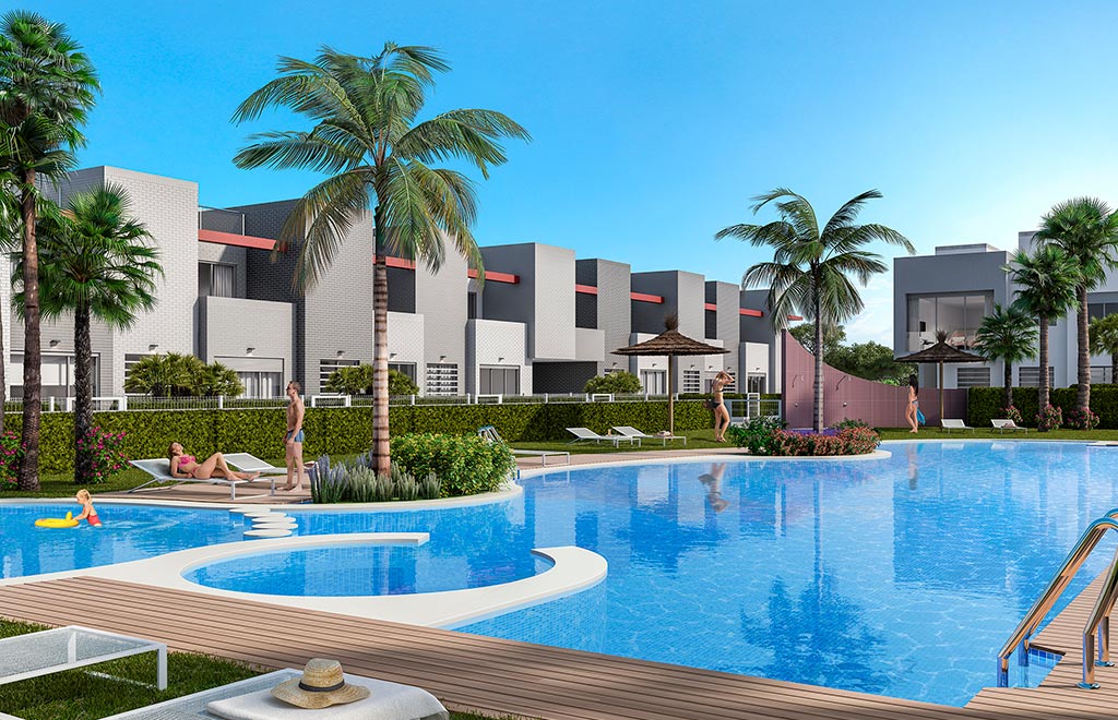 Top floor apartment with solarium in Torrevieja