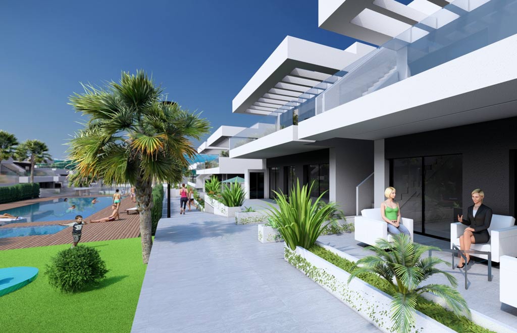 Second-line golf apartment on the ground floor in La Finca Golf