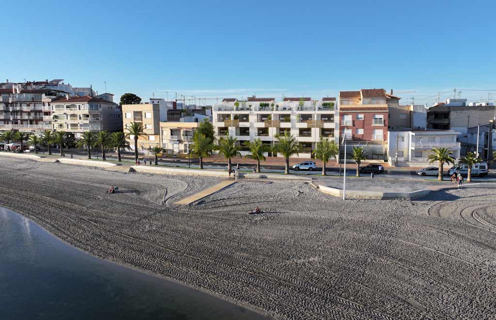 Apartamento en primera línea de playa con 3 dormitorios en San Pedro del Pinatar
