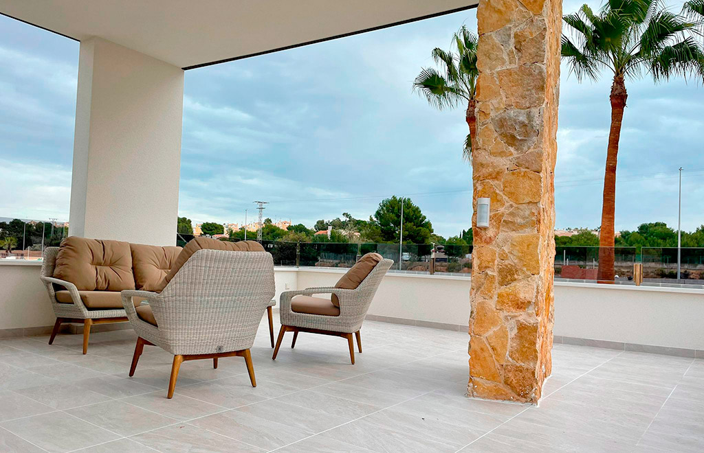 Apartamentos en planta baja con amplia terraza en Ciudad Quesada