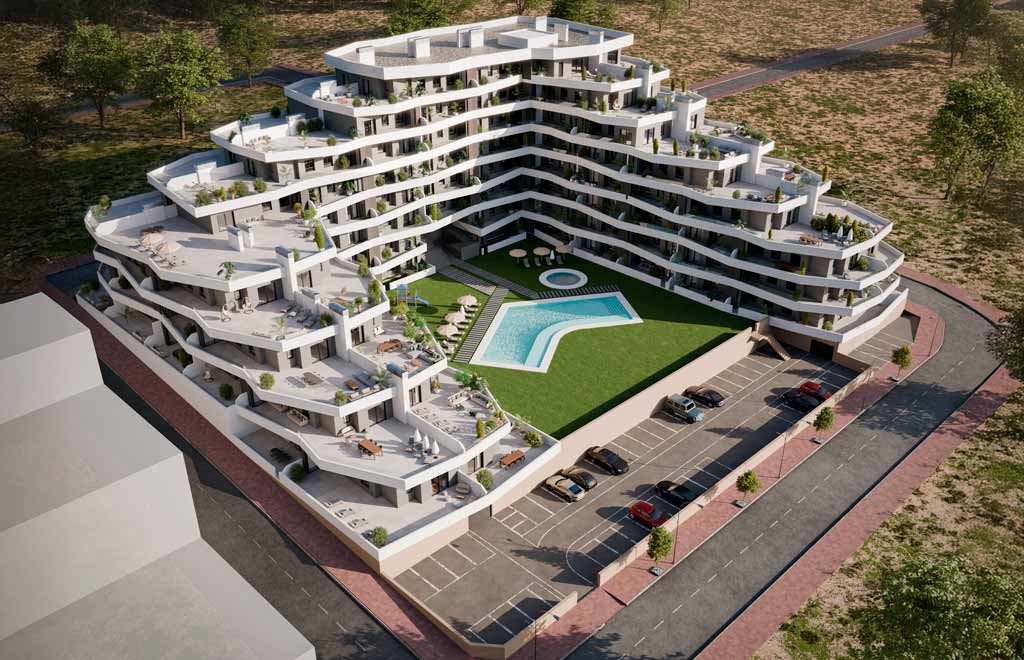 Apartments in an exclusive complex in San Miguel de Salinas