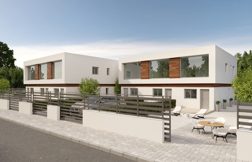 Chalet adosado con 3 dormitorios y vistas panorámicas en Villamartín