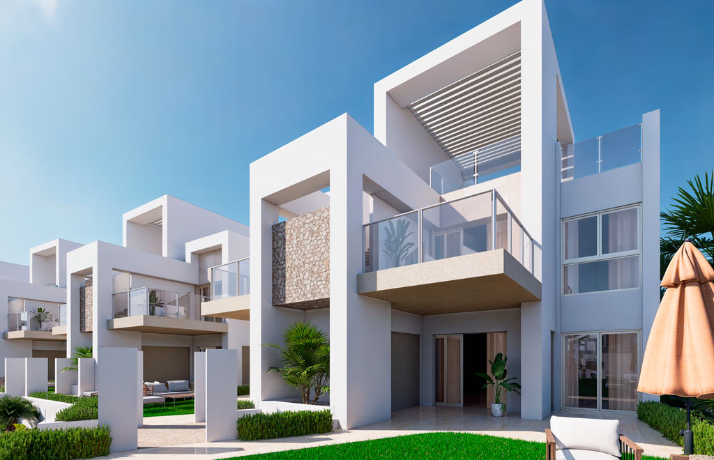 Apartamentos en planta baja con jardín privado en Ciudad Quesada