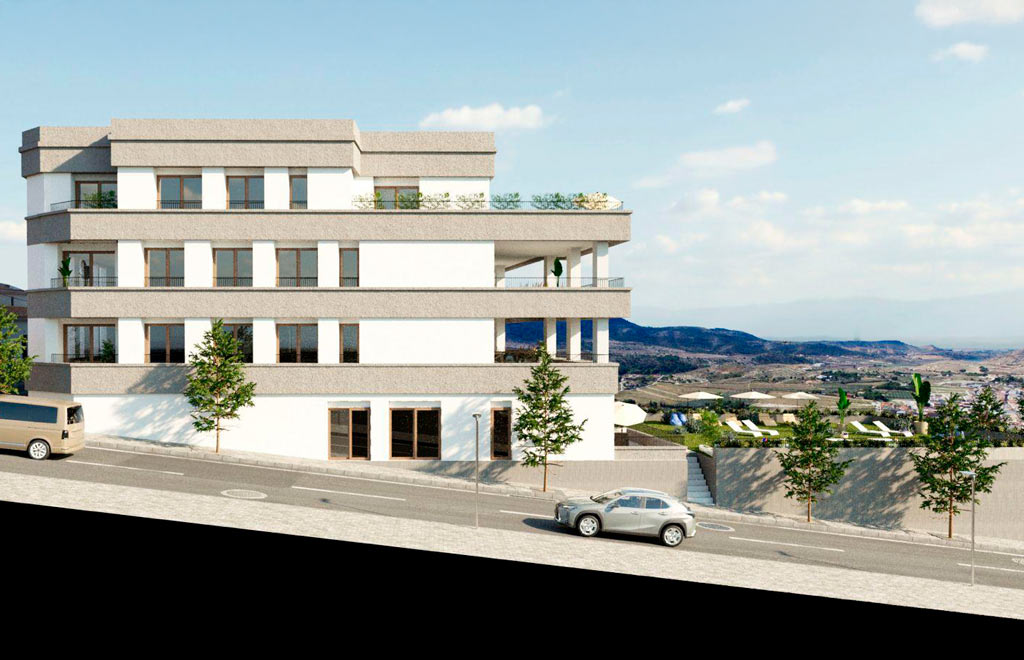Apartments with panoramic views in Hondón de las Nieves