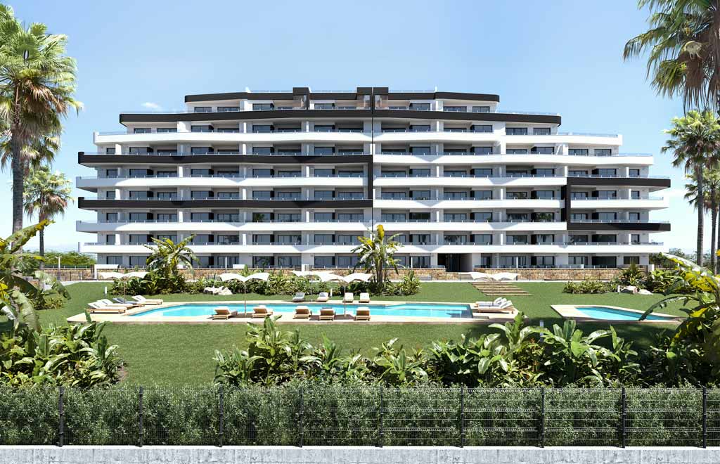 Apartments with spacious terraces in San Miguel de Salinas