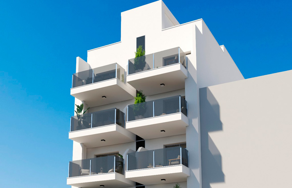 Ground floor apartment with 3 bedrooms, 150m from the beach in Torrevieja