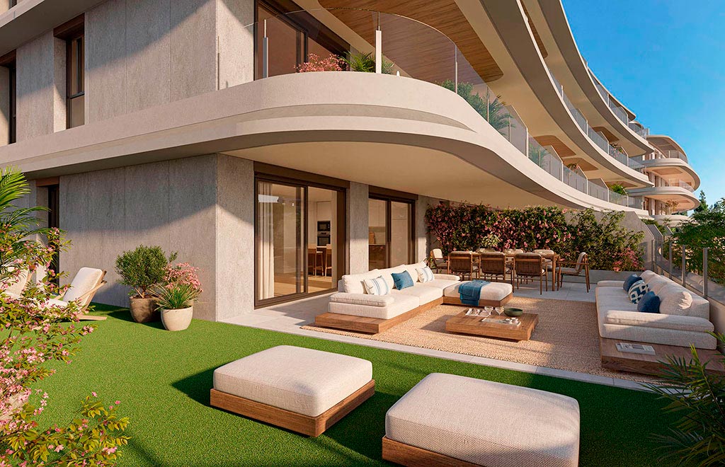 Ground-floor apartment with 2 bedrooms in Mijas Costa