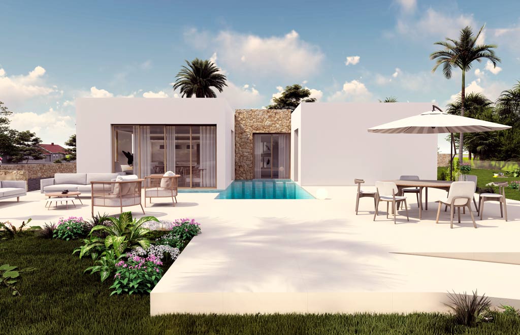 Villa with 4 bedrooms and private pool in Las Filipinas, Villamartín