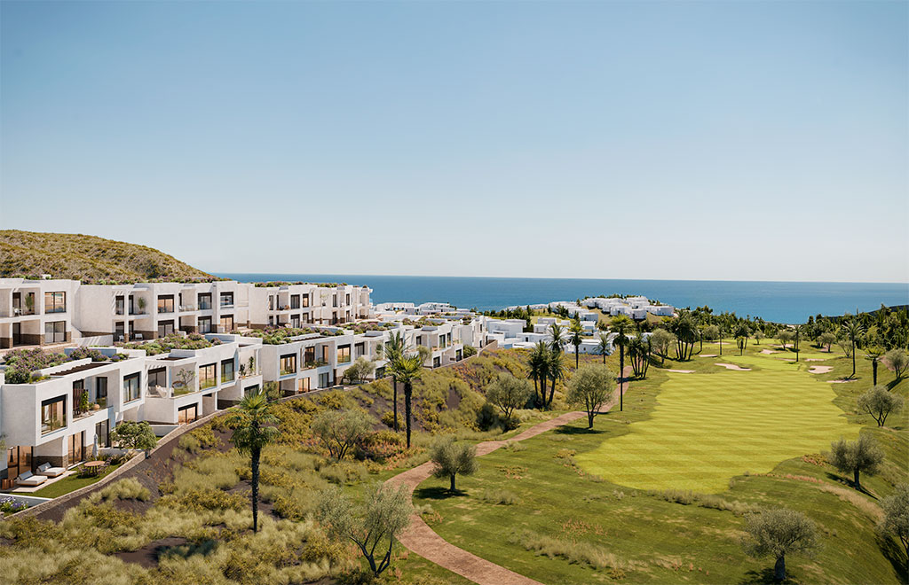 Apartment in Mojácar with 2 bedrooms, sunny terrace and golf views