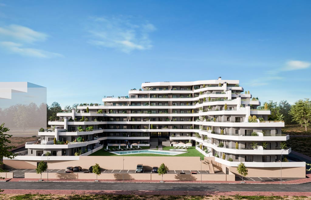 Exclusive penthouses in San Miguel de Salinas with 3 bedrooms and a spacious terrace