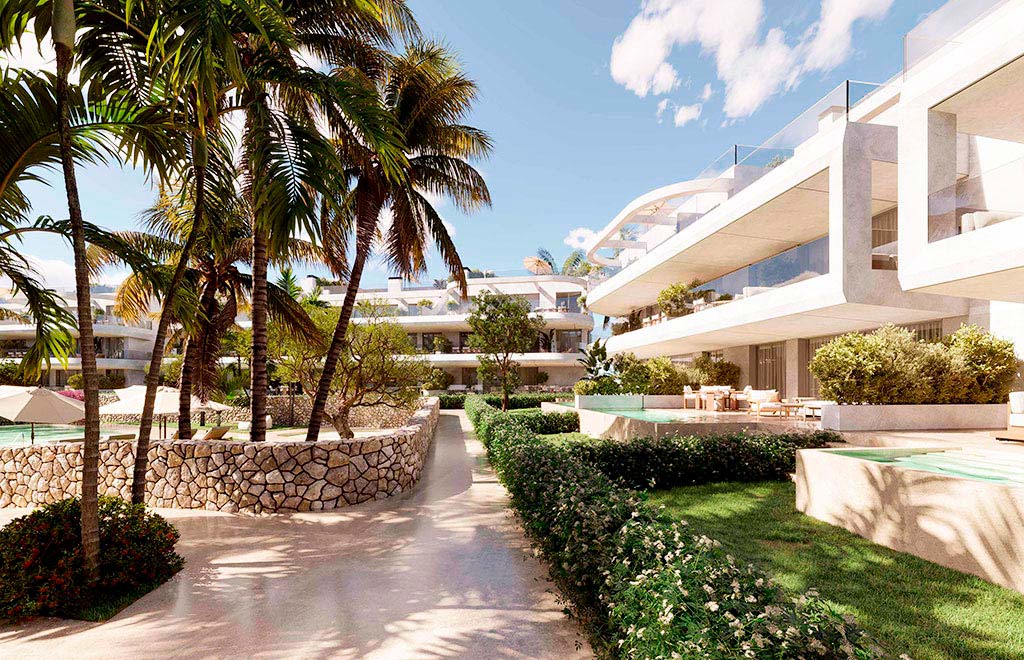 Apartment in Estepona with 3 bedrooms and spacious terrace