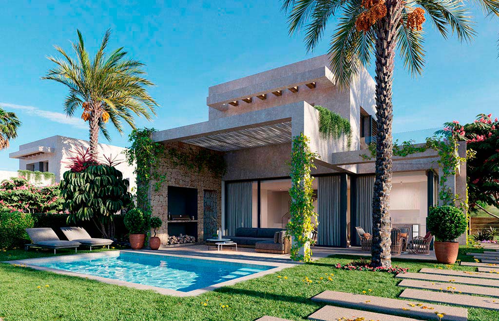 4-bedroom villa in Palomares with private pool and spacious garden