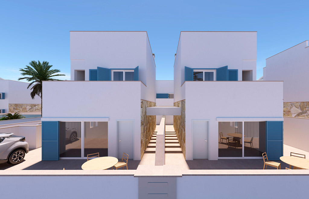 3-bedroom villa in Torre de la Horadada with rooftop terrace and spacious outdoor areas
