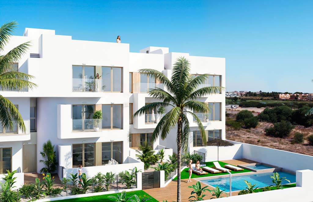 Apartment in Los Alcázares with terrace and 3 bedrooms