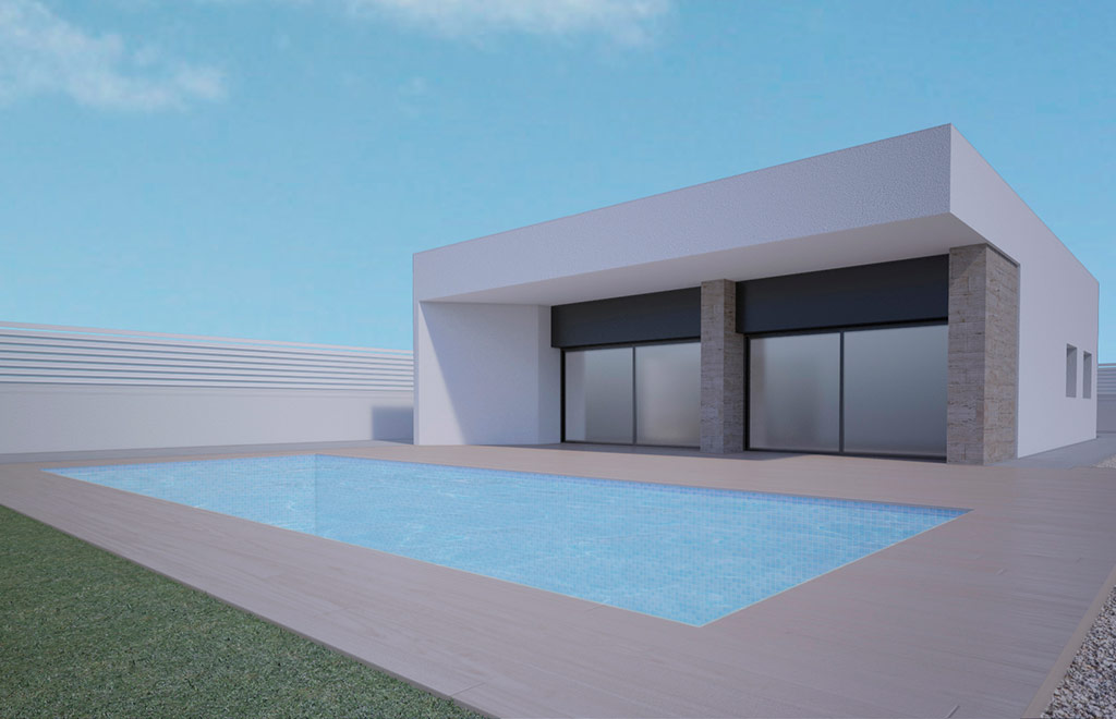 Detached villa with private pool in Aspe