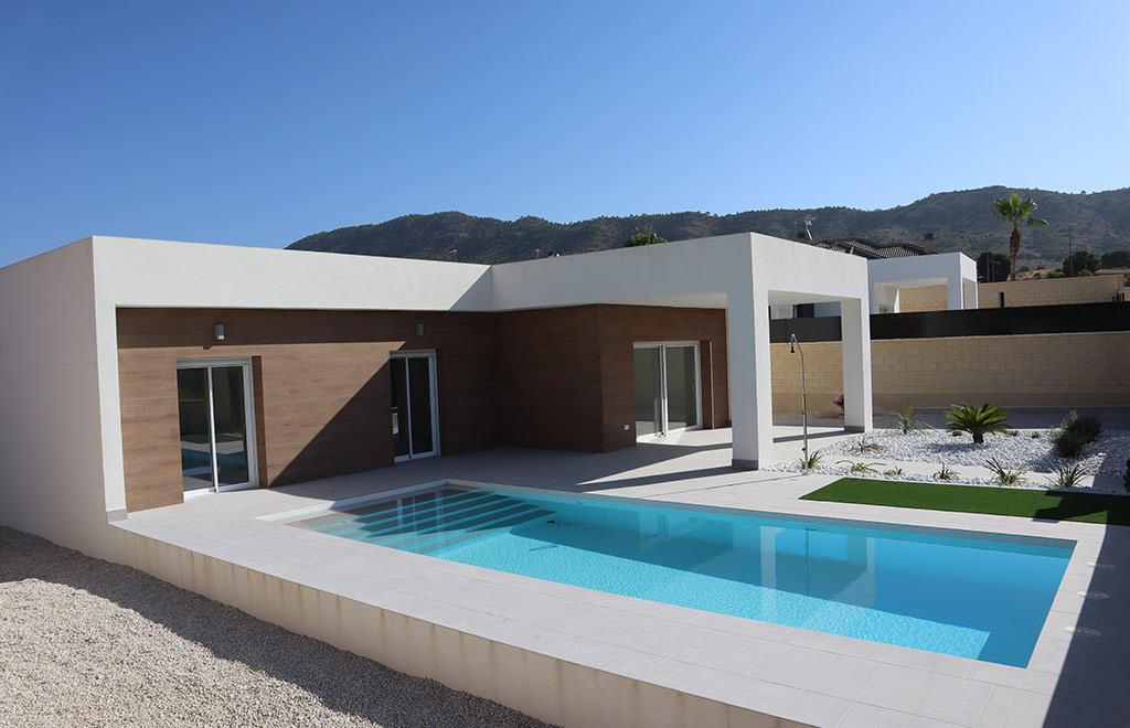 Modern villa on one level with private pool in La Romana