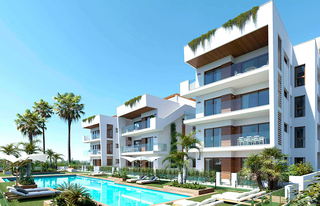 Penthouse with 2 bedrooms and solarium with panoramic views in Los Alcázares