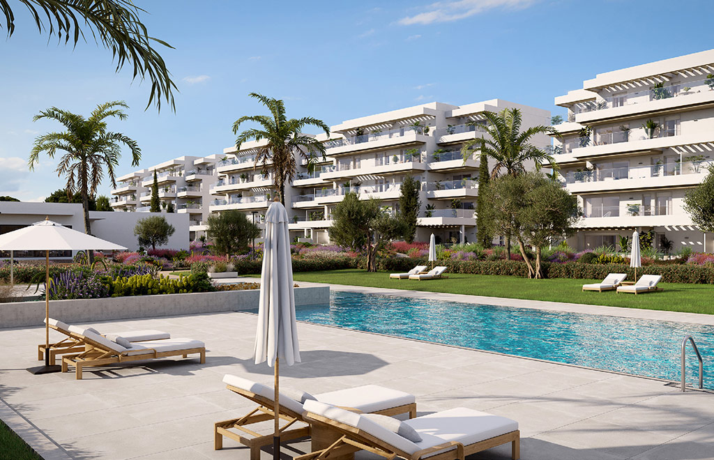 Ground-floor apartment with garden, 400m from the sea, in Denia
