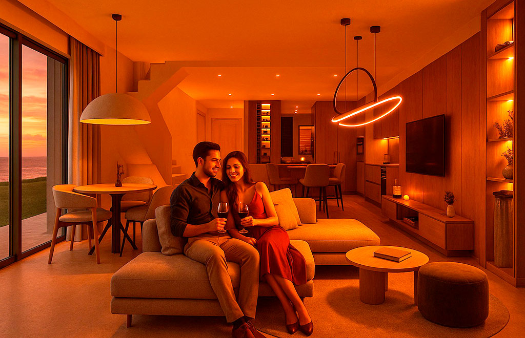 Photo 18 of Terraced corner villa with 3 bedrooms, solarium and sea views in Calahonda, Mijas Costa