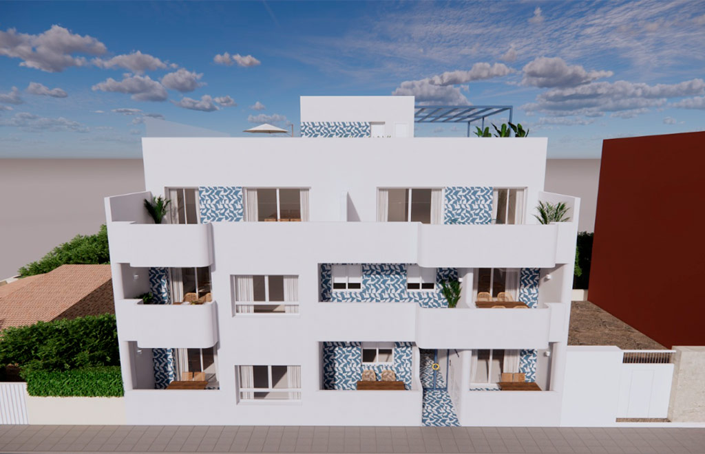 Ground-floor apartment with 1 bedroom, 140m from the beach in Torre de la Horadada