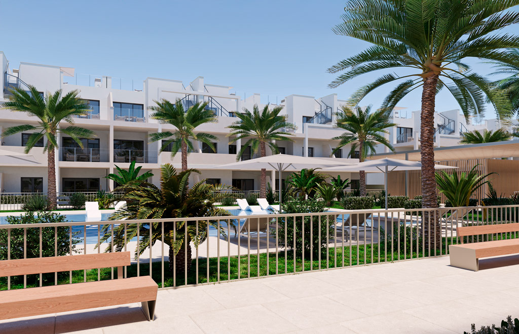 Apartment with 2 bedrooms and terrace in Torre Pacheco