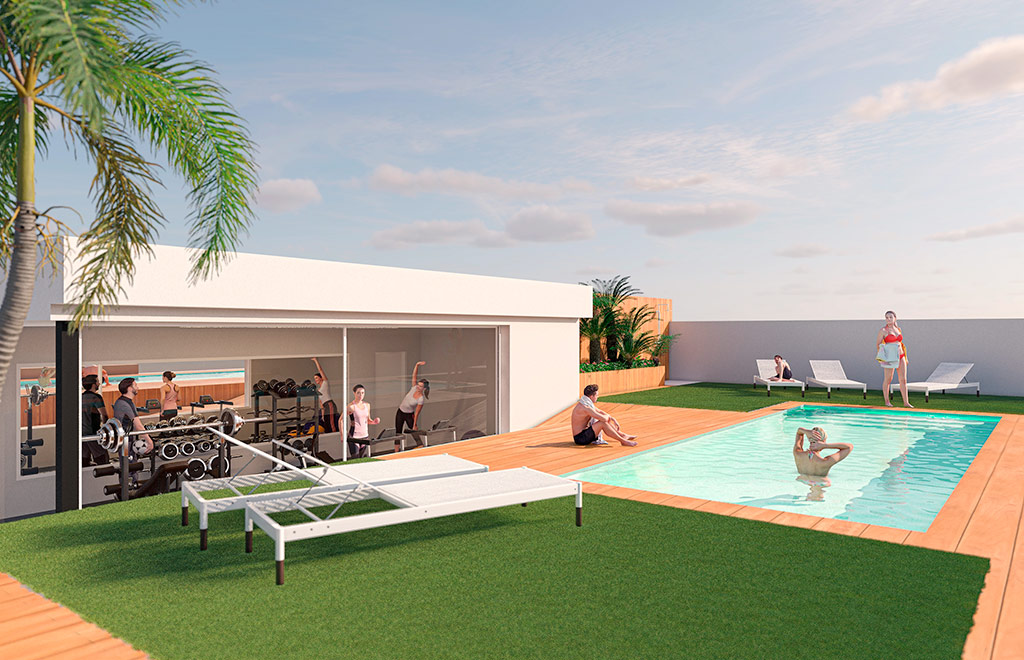 Tourist apartment with 1 bedroom, 1 km from the beach in Lo Pagán