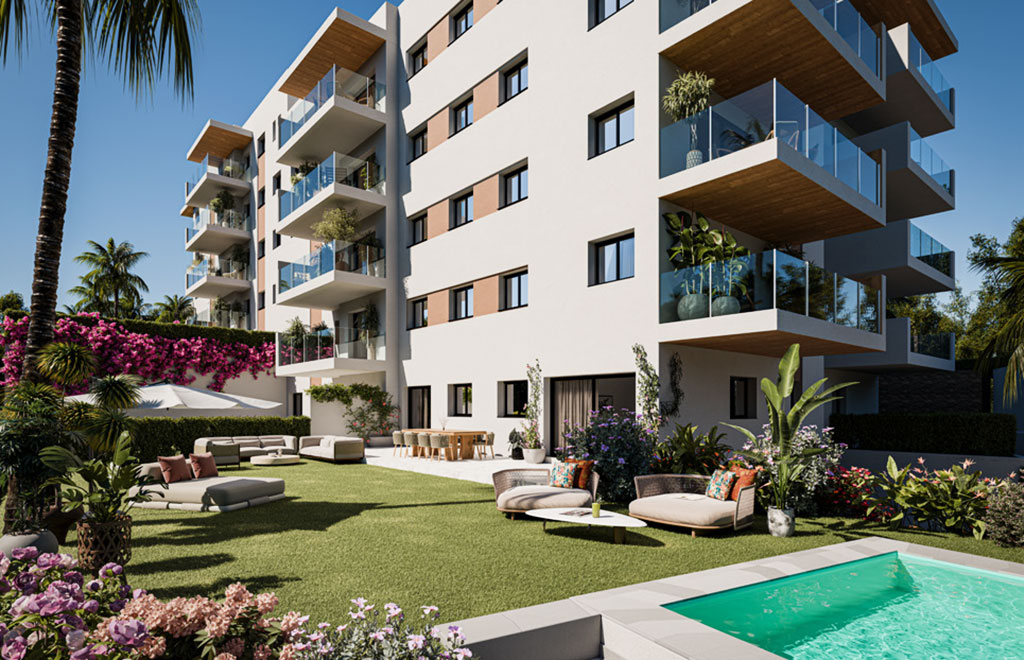 Apartment with 3 bedrooms close to the beach in Estepona