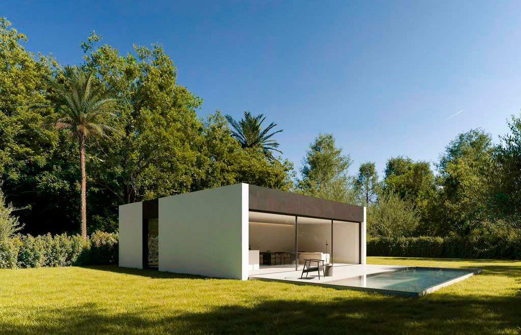 Modern villa with 3 bedrooms and private pool in Benidorm