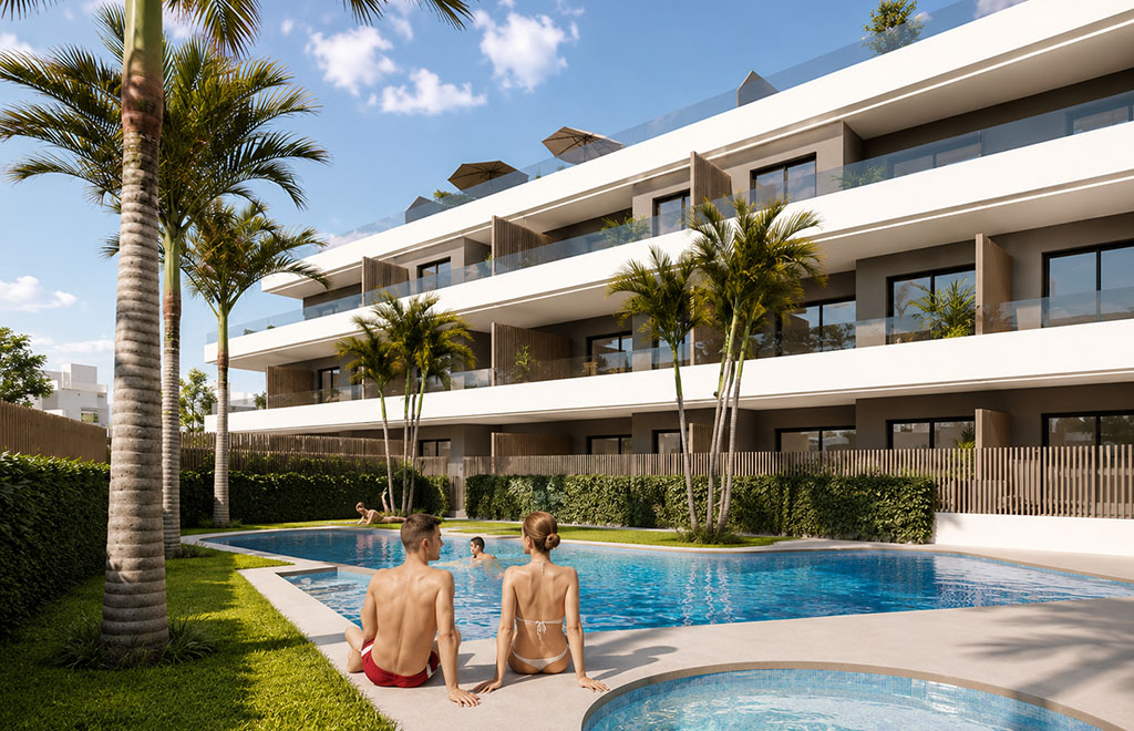 Apartment with 2 bedrooms and terrace in Pilar de la Horadada