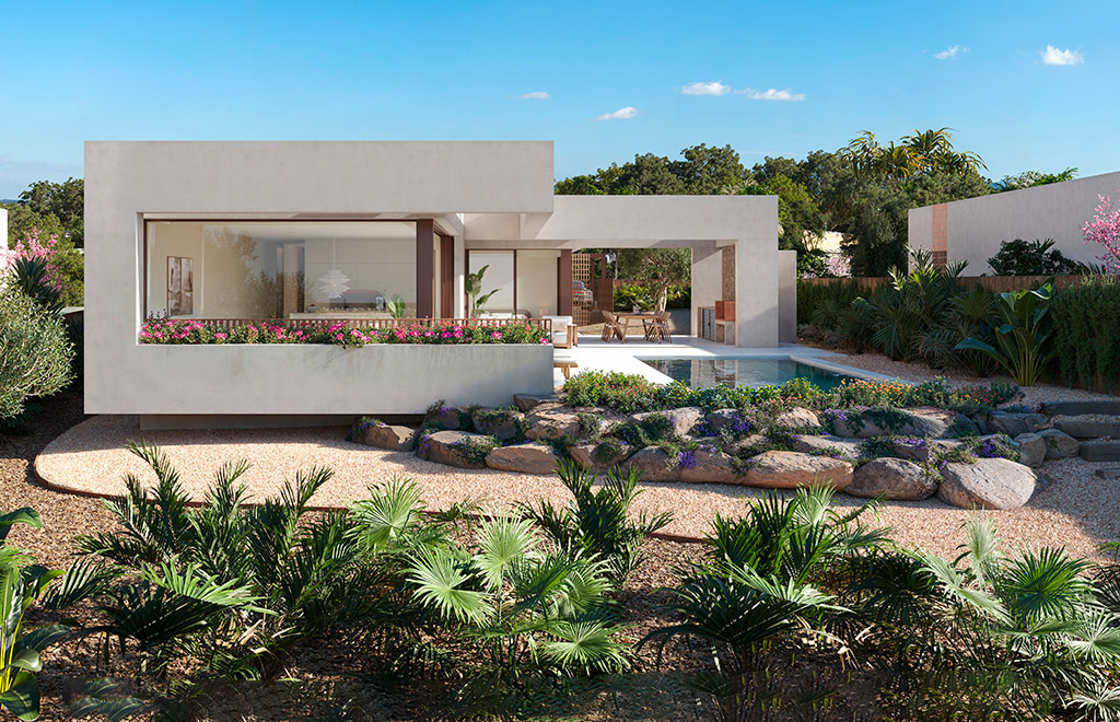 Exclusive villa with 3 bedrooms, basement and private pool in Las Colinas Golf Resort