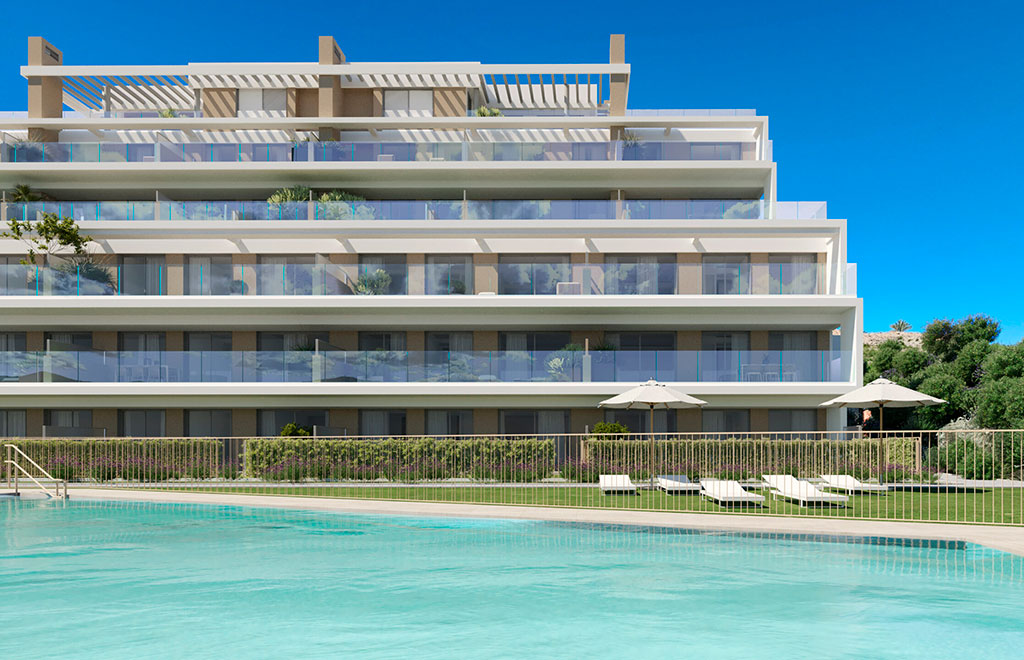 Apartamento de 3 dormitorios con terraza en Cancelada, Estepona