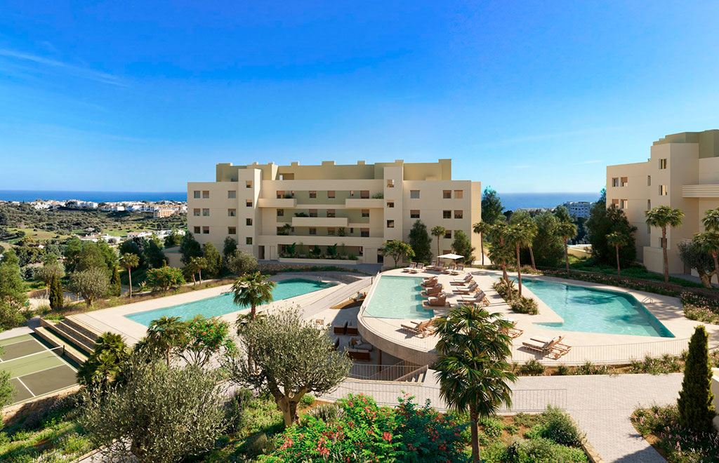 Apartments with 2 bedrooms in Mijas Costa