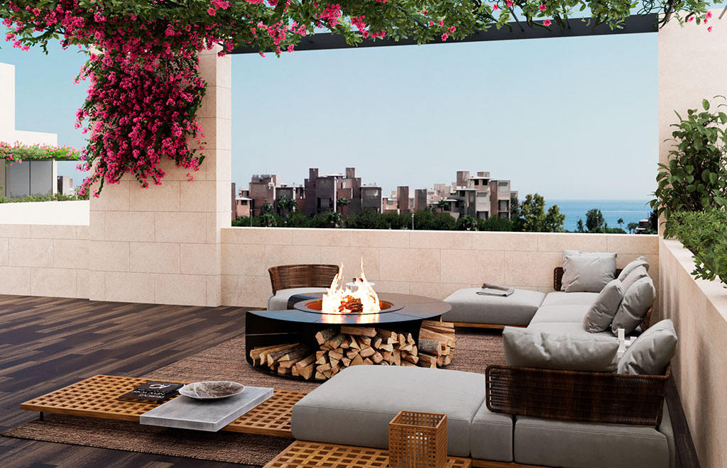 Duplex penthouses with 3 bedrooms, solarium and sea views in Estepona