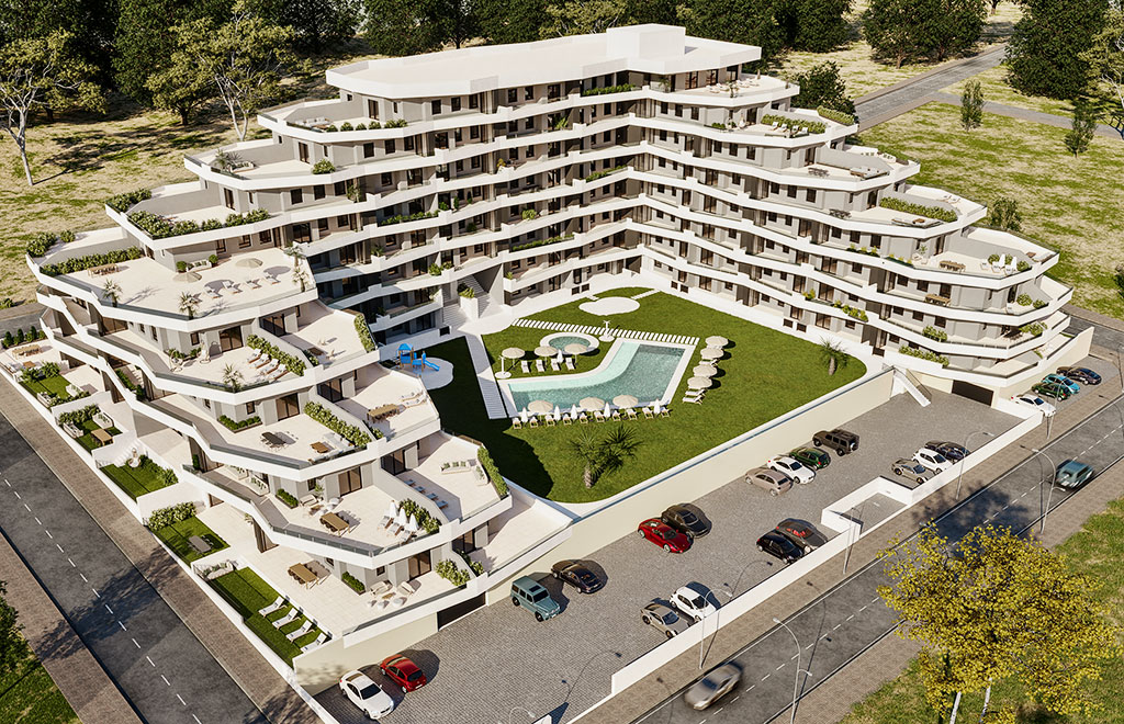 Apartment with 3 bedrooms and a terrace in San Miguel de Salinas