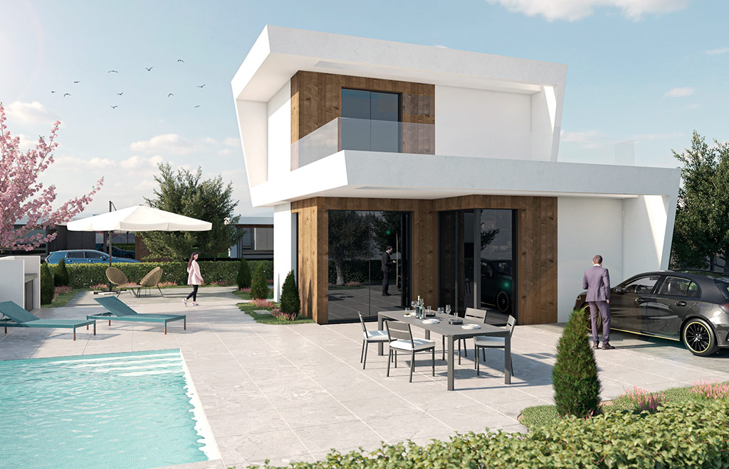 Exclusive villa with private pool in Altaona Golf, Murcia