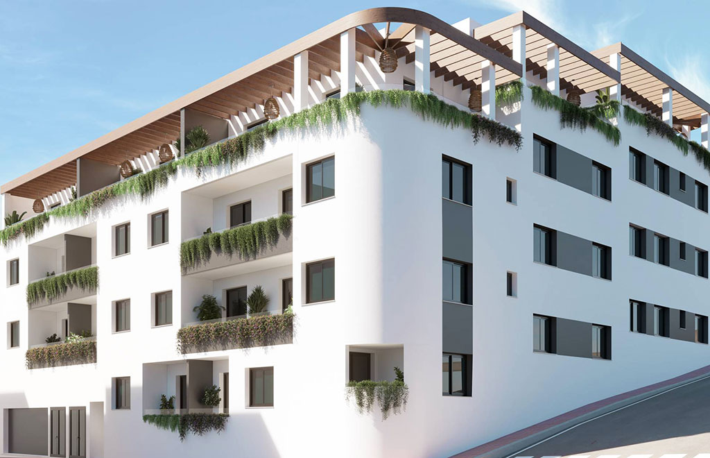 Apartamentos en planta baja con 3 dormitorios en Las Lagunas de Mijas