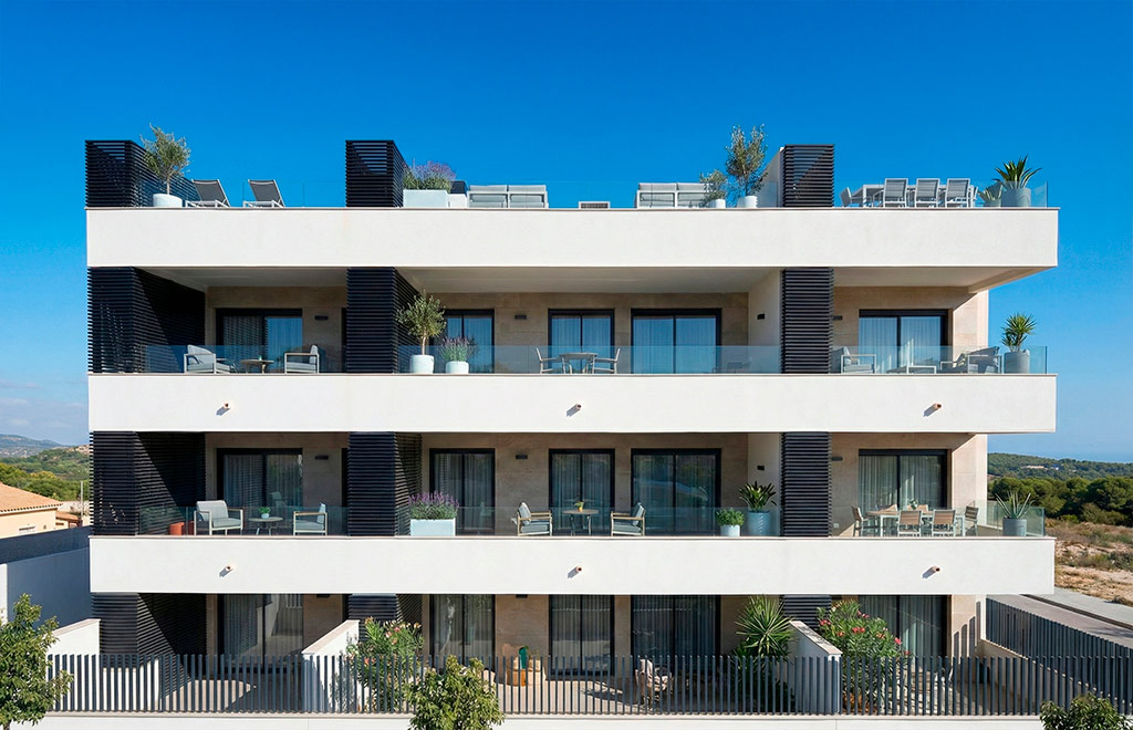 Ground-floor apartments with 2 bedrooms and a spacious terrace in Benijófar