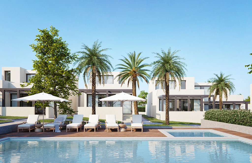 Tourist duplex homes with 3 bedrooms and garden in La Manga Club